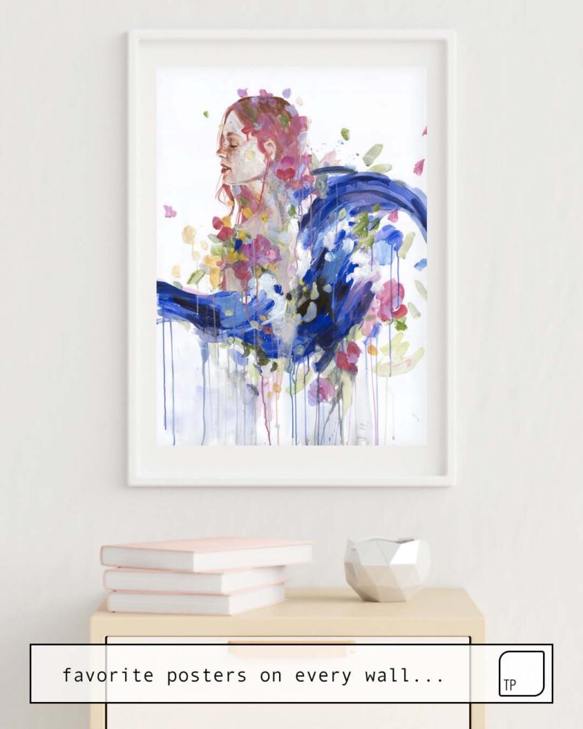 Poster | BOUQUET OF EMOTIONS by Agnes Cecile | TOPPOSTER