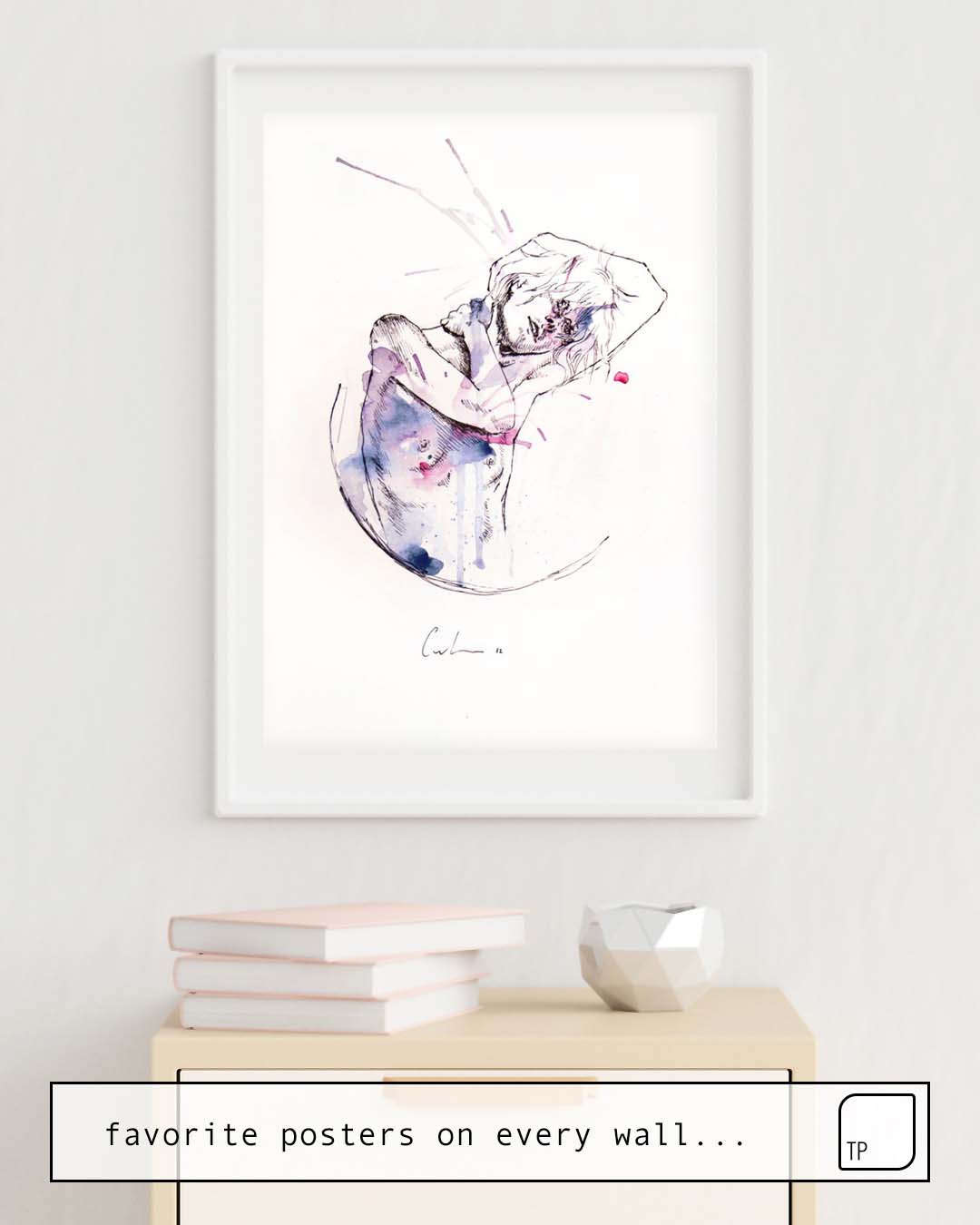 Poster | CIRCLES – CON OCCHI PORPORA von Agnes Cecile