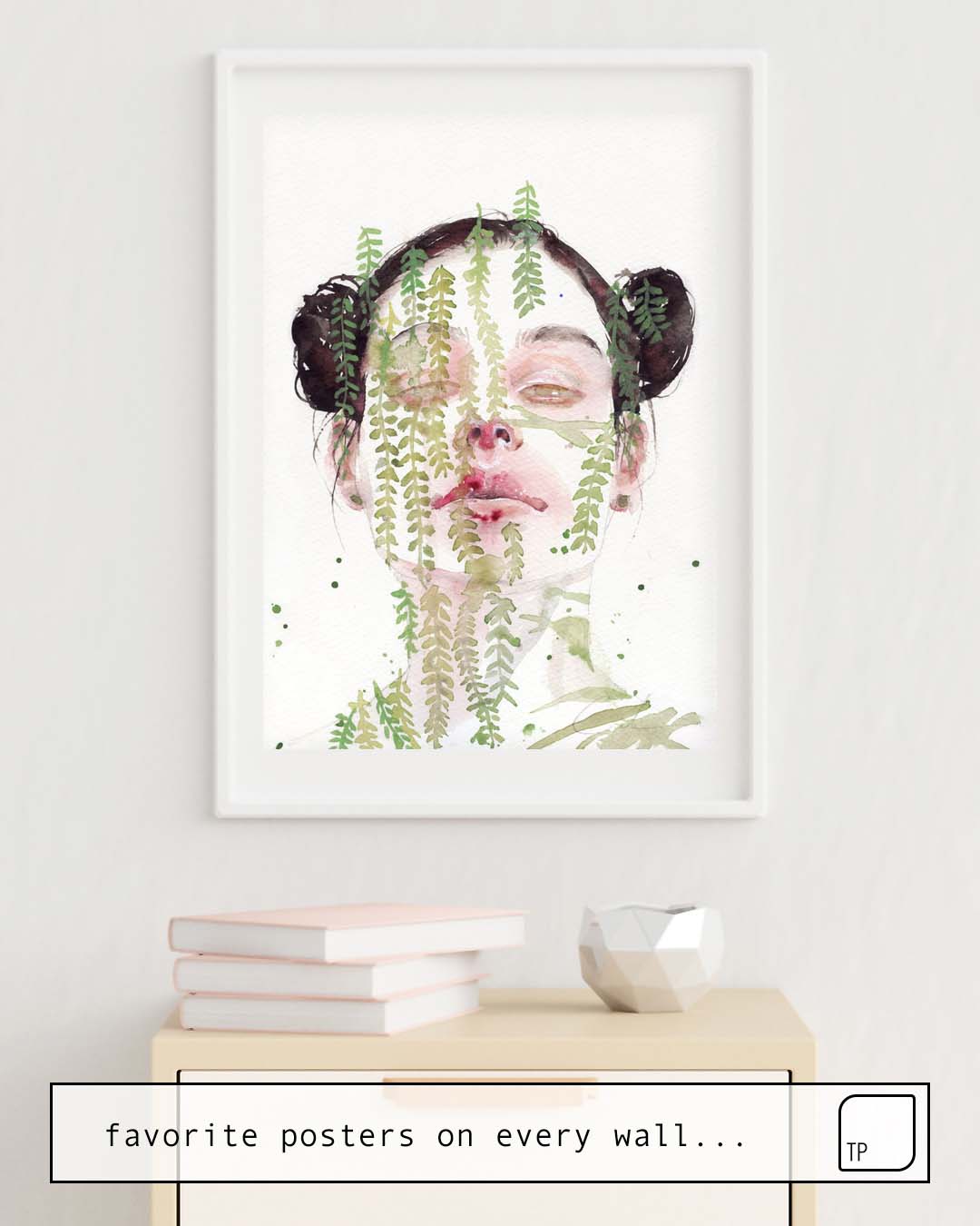 Poster | GARDEN IX by Agnes Cecile