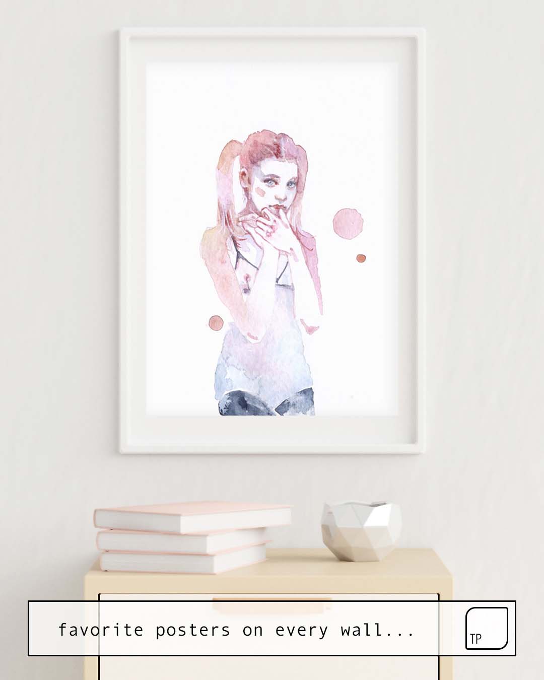 Poster | SMALL PIECE 03 by Agnes Cecile