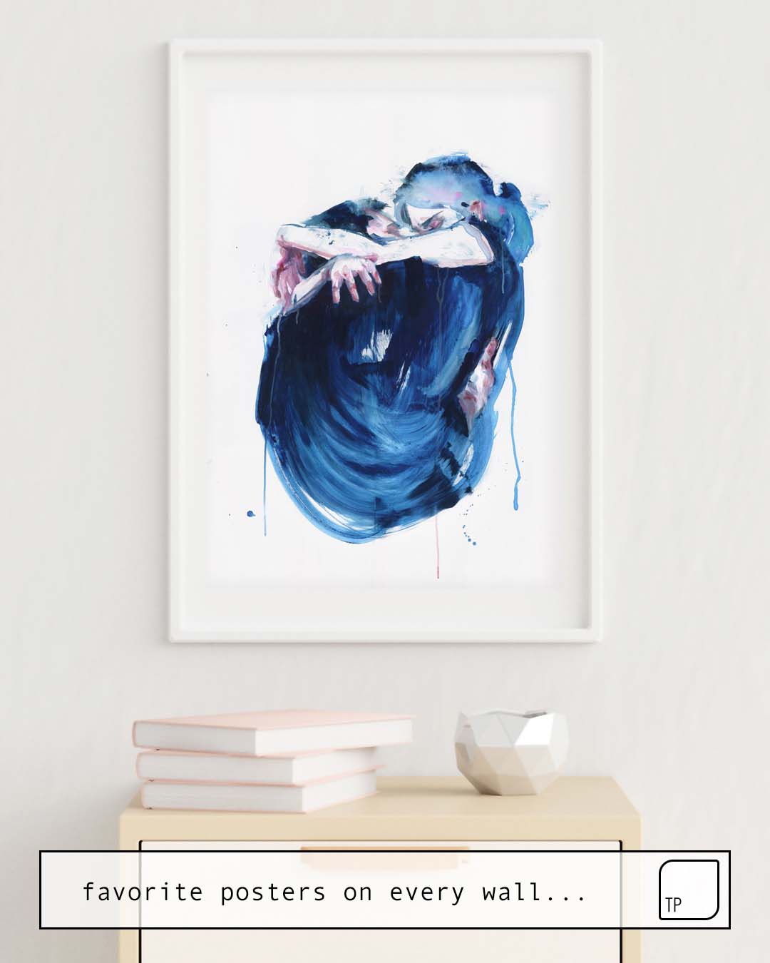 Poster | THE NOISE OF THE SEA von Agnes Cecile