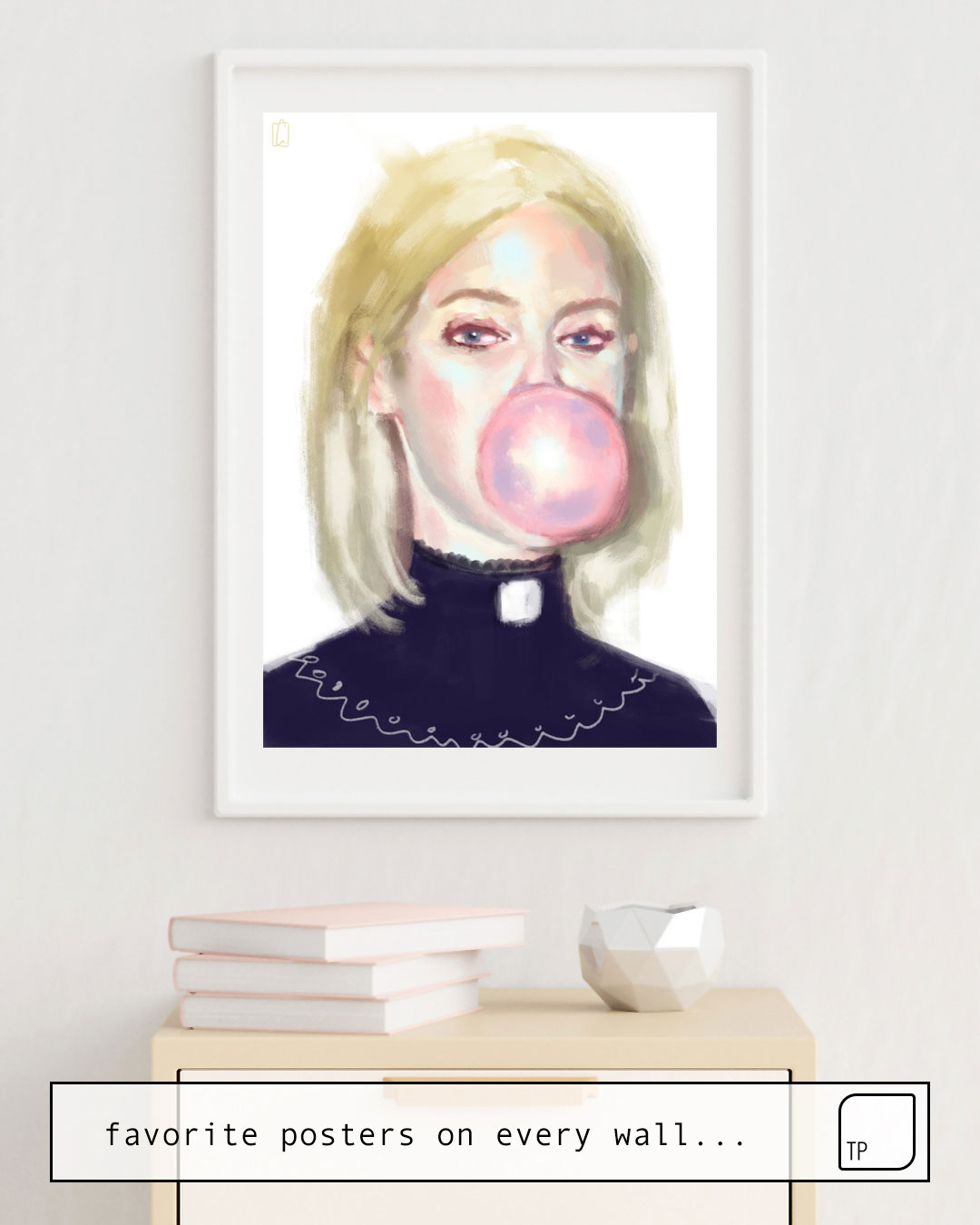 Poster | GIRL IN A BUBBLE von Alexander Grahovsky