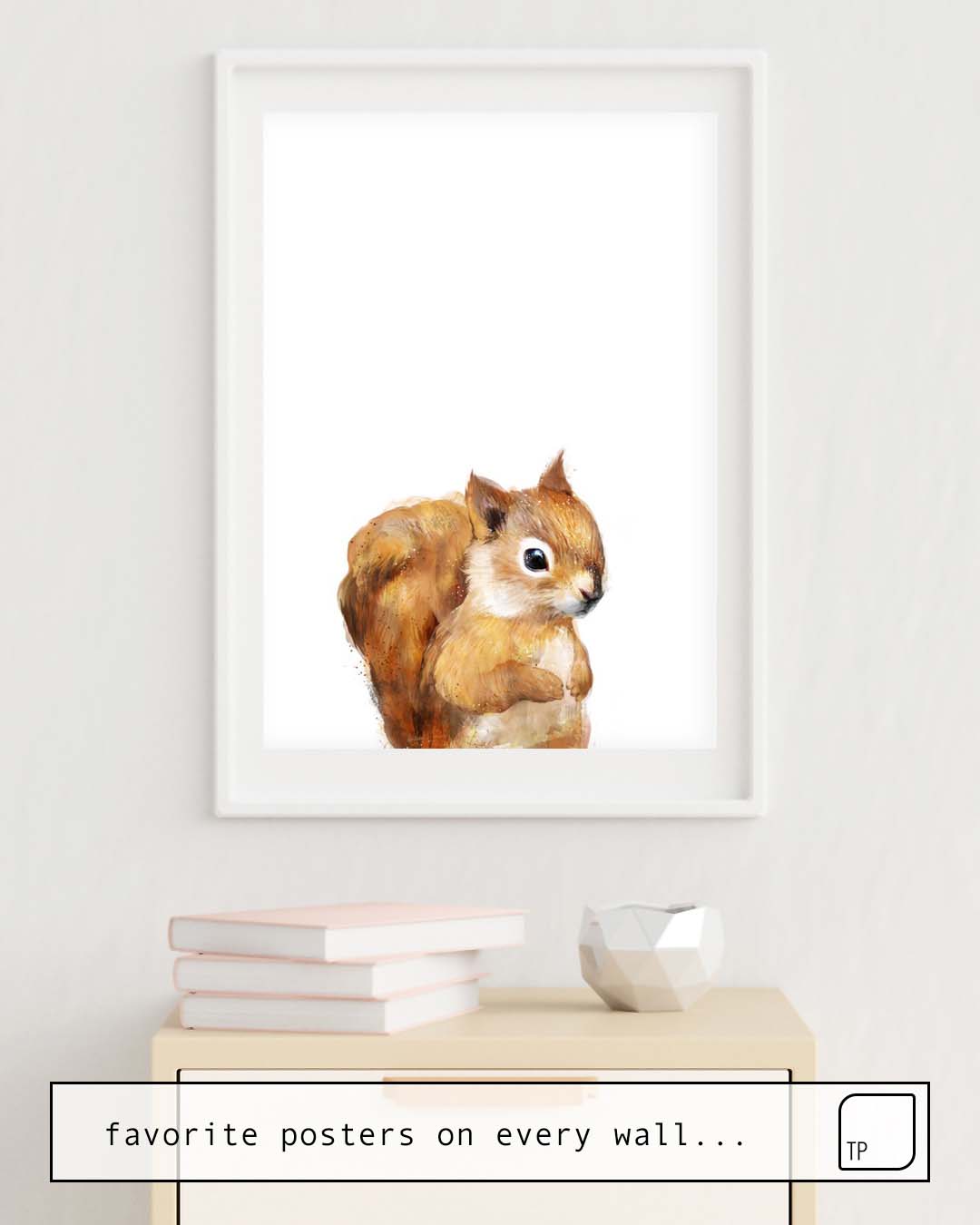 Poster | LITTLE SQUIRREL by Amy Hamilton