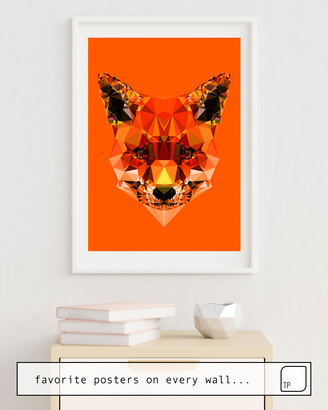 Poster | GEOMETRIC FOX by Andreas Lie