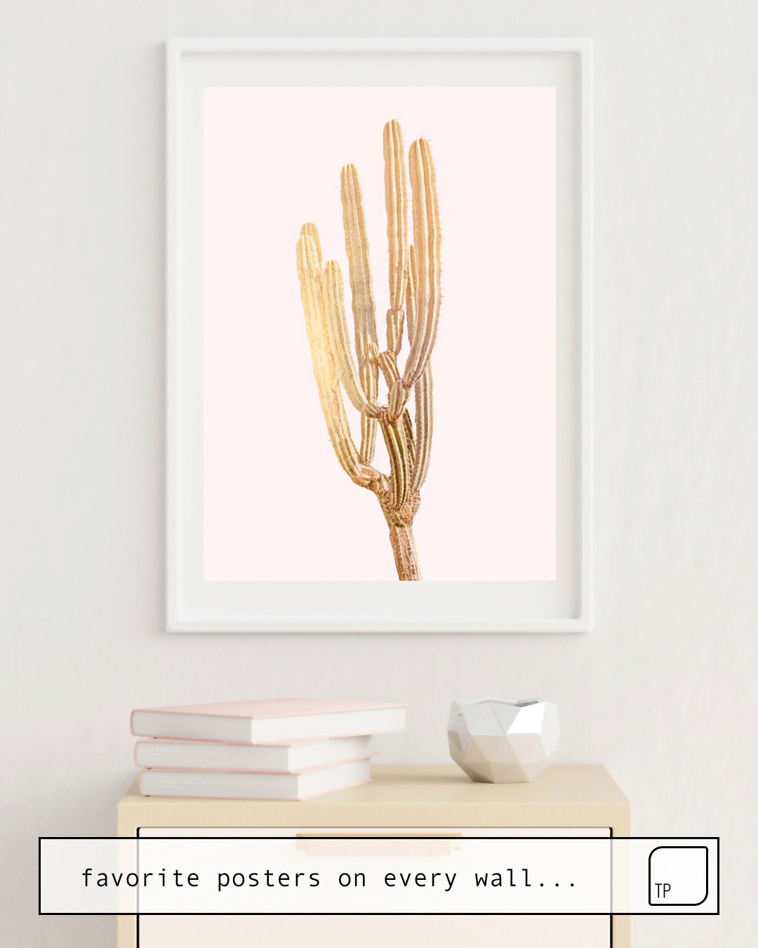 Poster | GOLDEN CACTUS by Andreas Lie