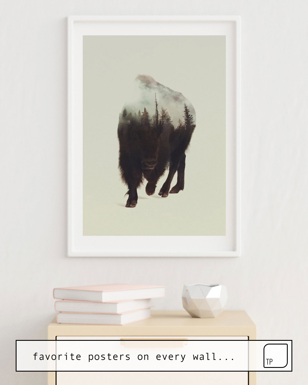 Poster | NIGHT BISON by Andreas Lie