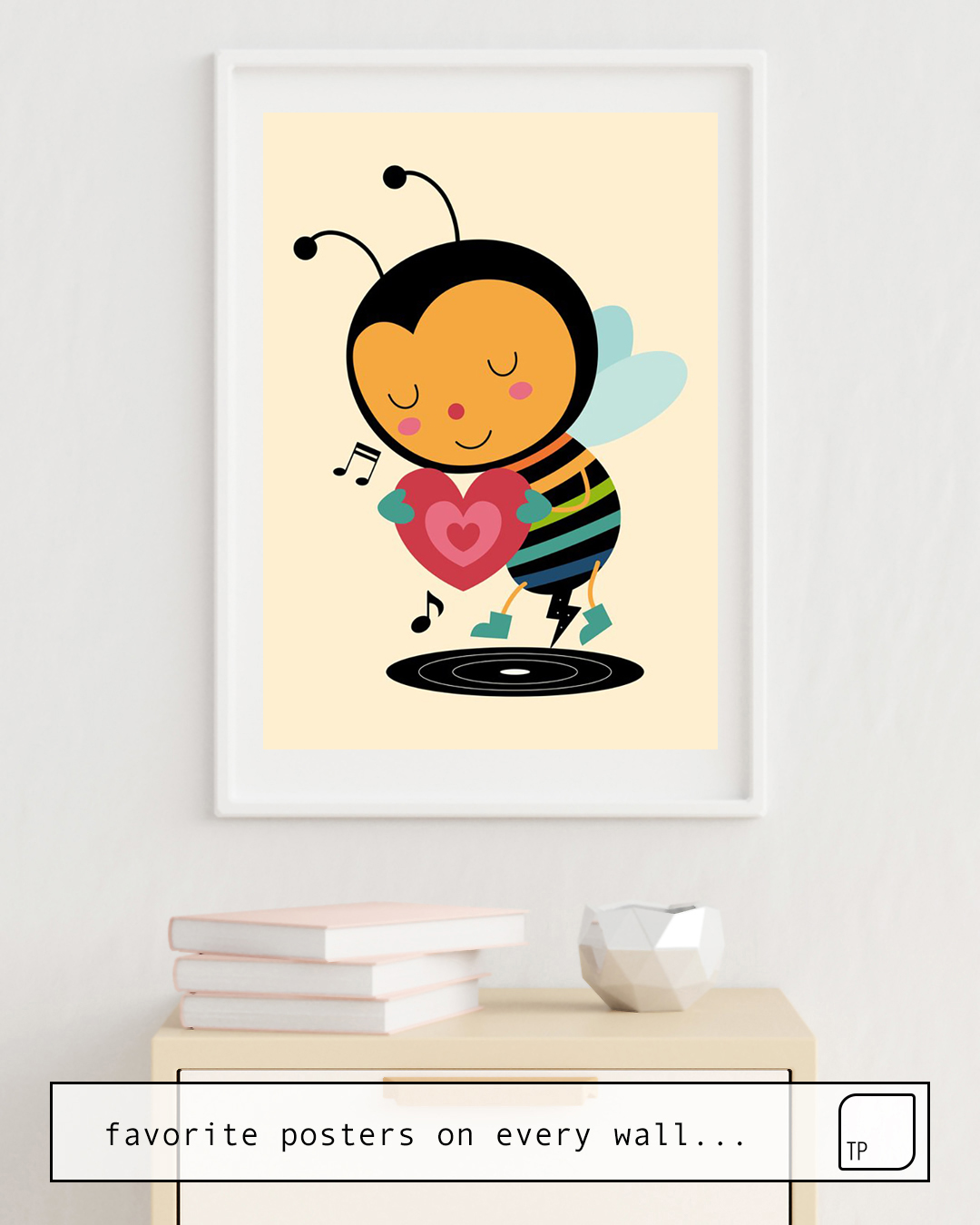 Poster | BEE YOURSELF von Andy Westface