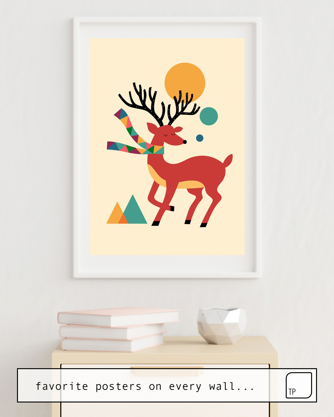 Poster | DEER AUTUMN by Andy Westface