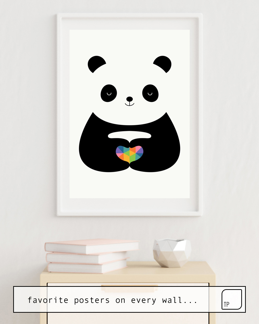 Poster | PANDA LOVE von Andy Westface