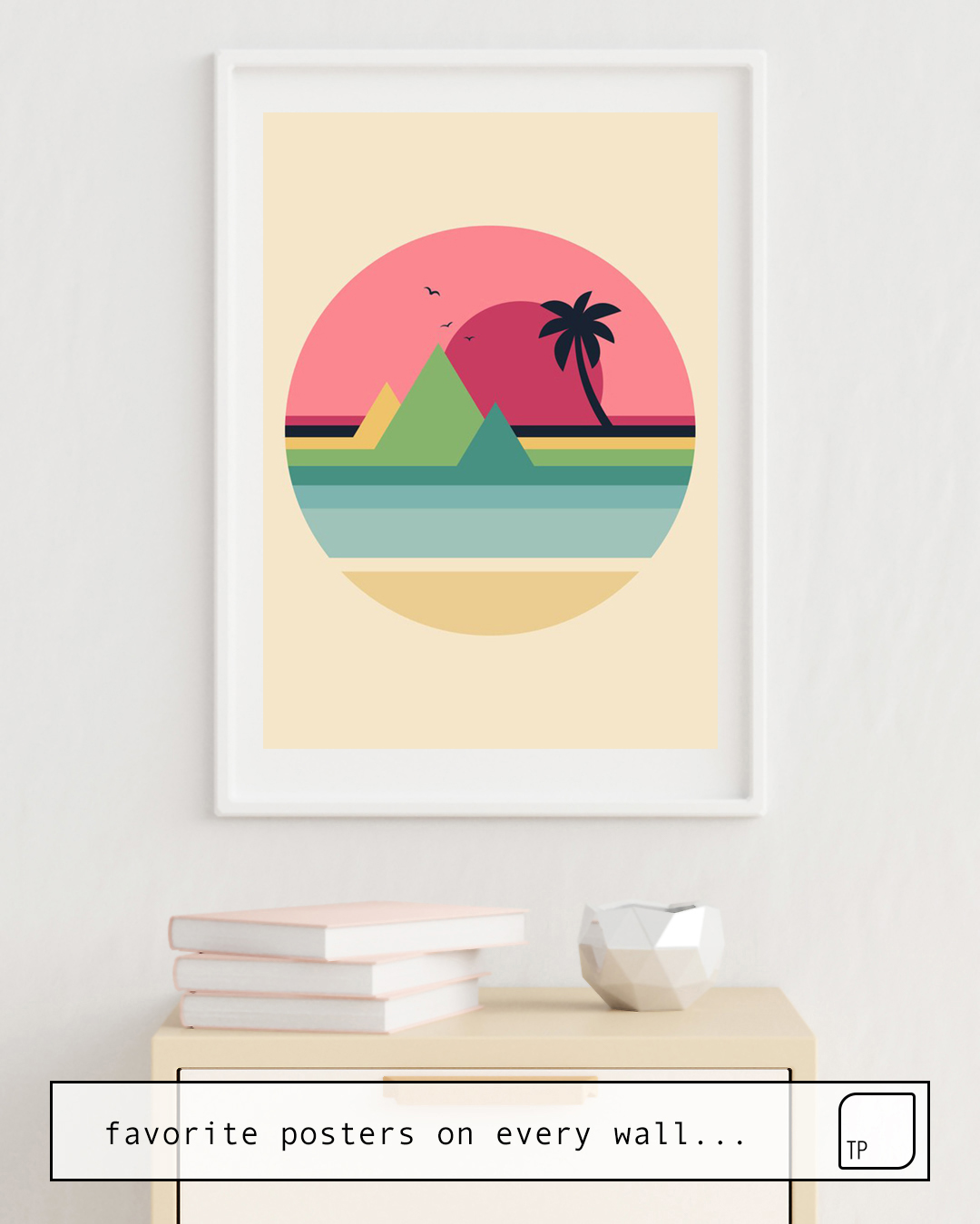 Poster | TROPICAL SUNSET von Andy Westface