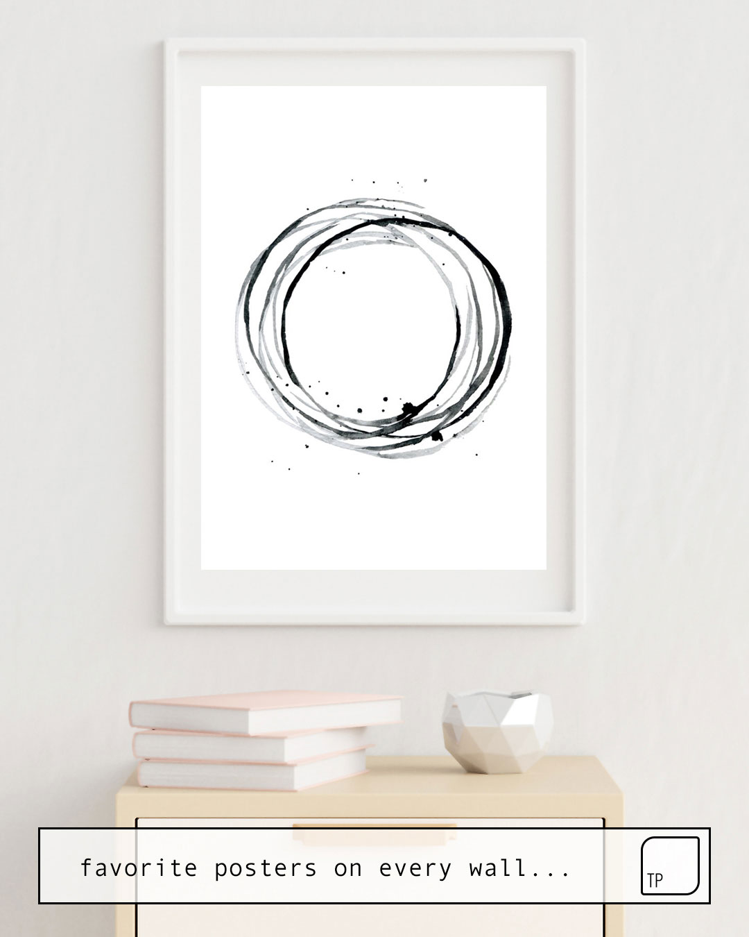 Poster | ABSTRACT CIRCLE. von Art by ASolo