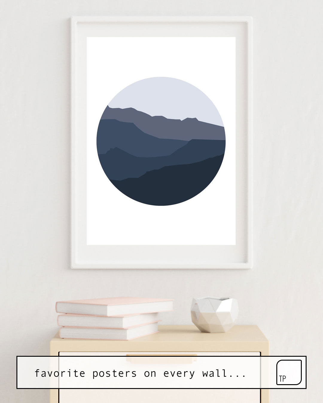 Poster | ABSTRACT MOUNTAINS. by Art by ASolo