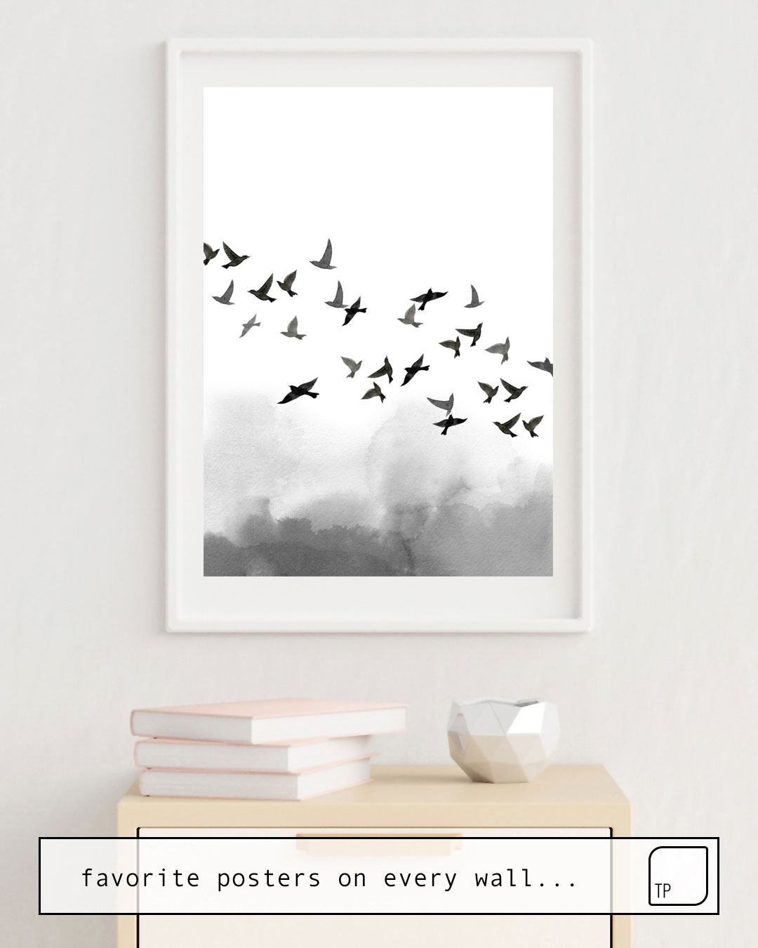 Poster | BIRD FLOCK by Art by ASolo