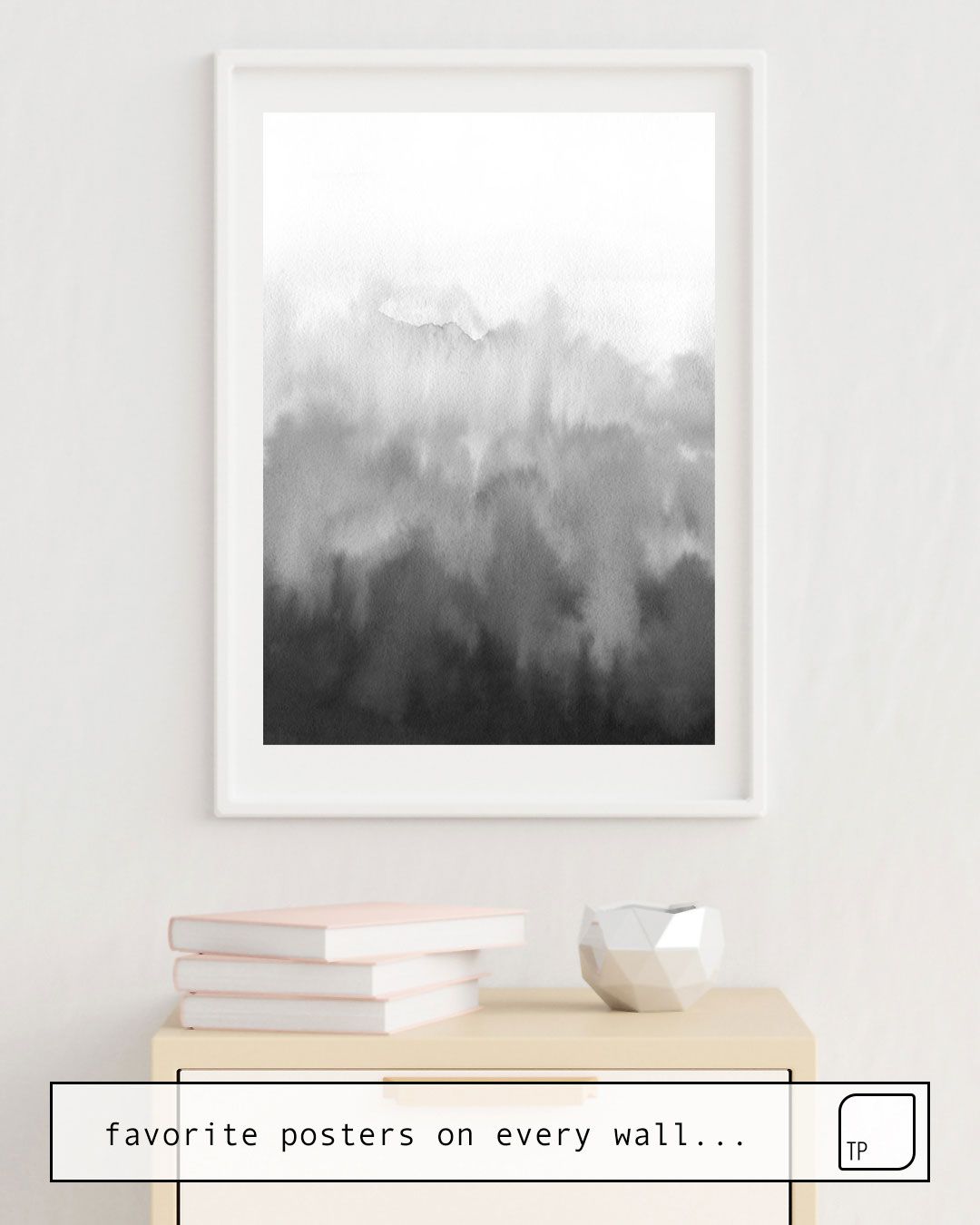 Poster | BLACK GRADIENT by Art by ASolo