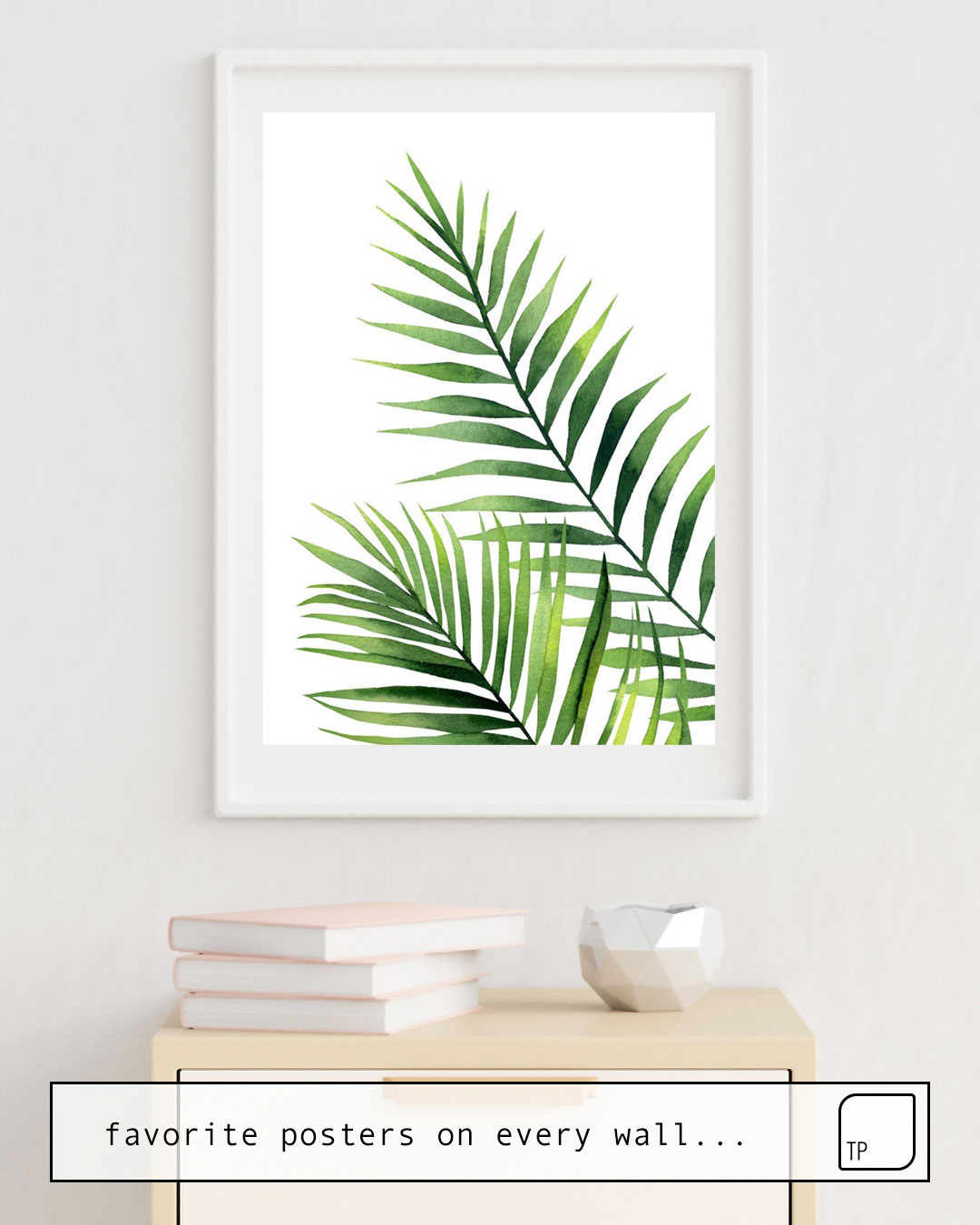 Poster | PALM LEAVES. von Art by ASolo