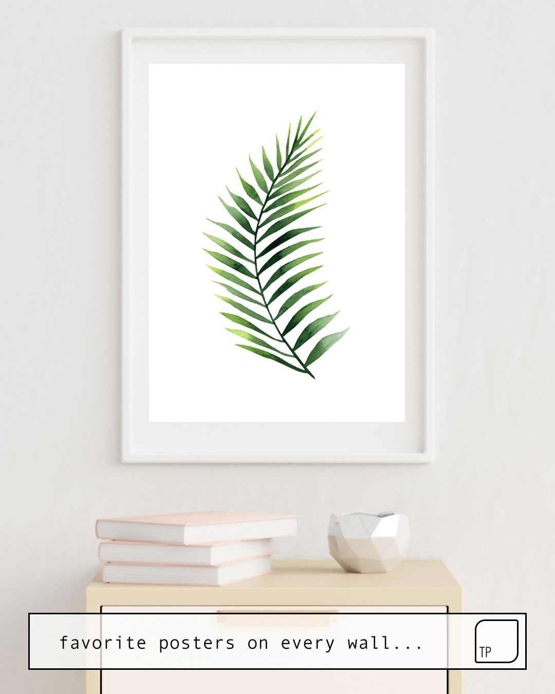 Poster | PALM LEAVES. von Art by ASolo