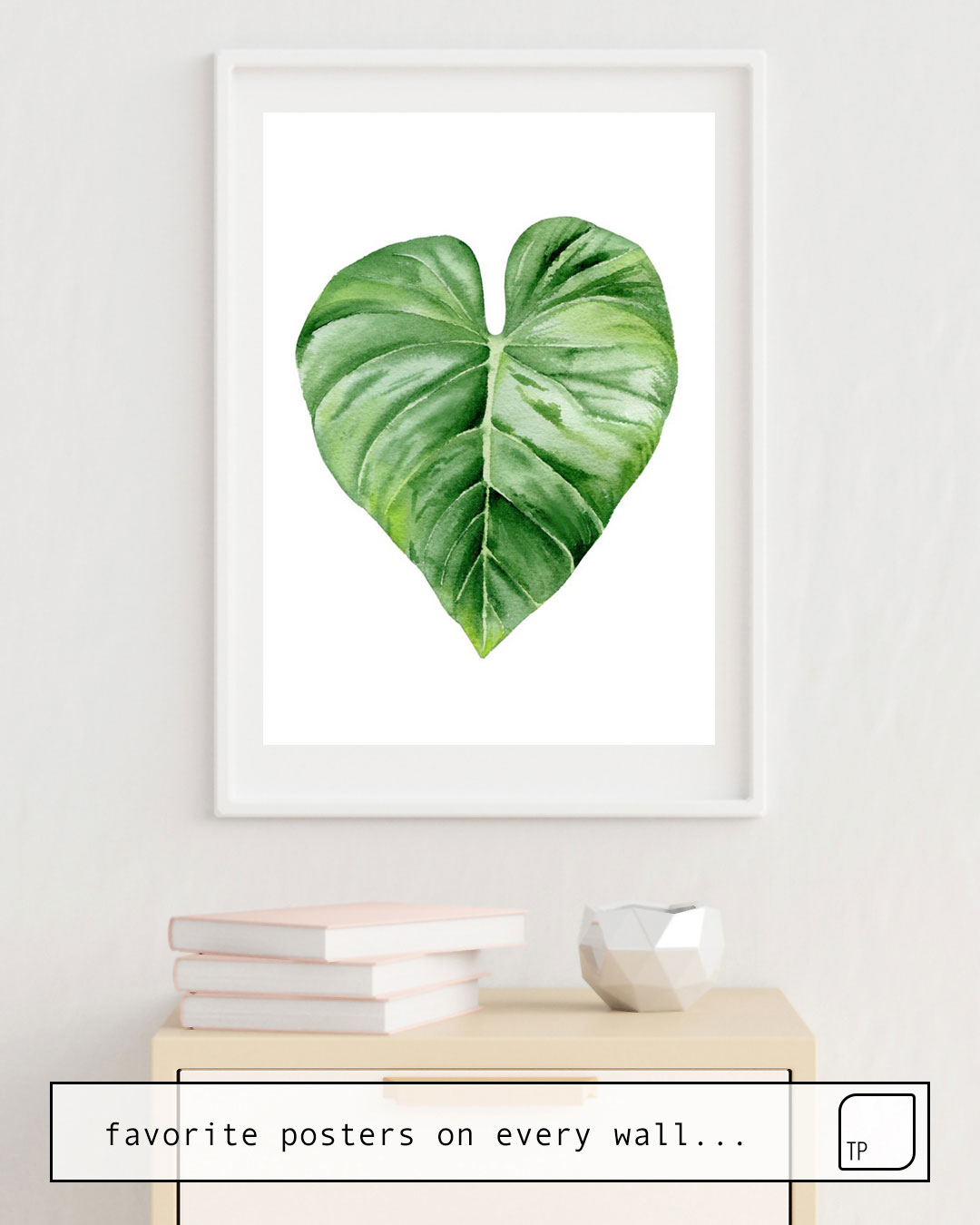 Poster | TROPICAL LEAF. von Art by ASolo
