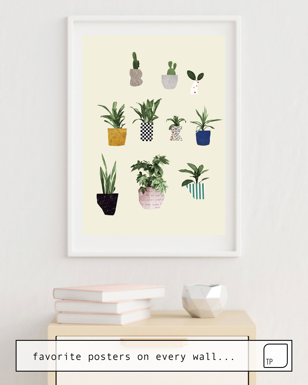 Affiche | HOUSE PLANTS par Beth Hoeckel