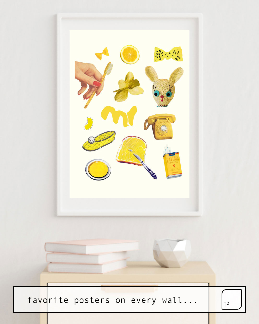 Poster | MUSTARD YELLOW by Beth Hoeckel