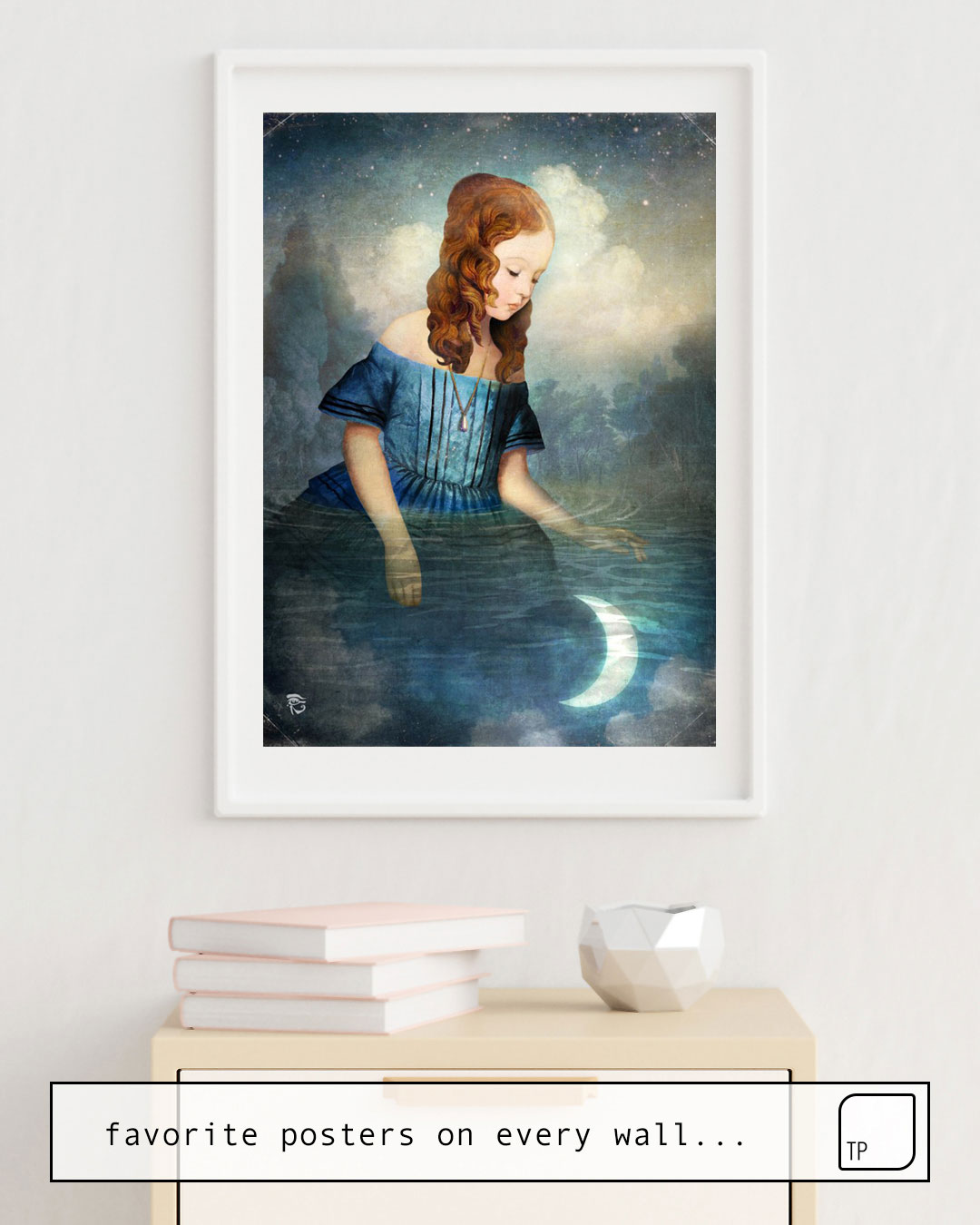 Poster | DROWNED MOON by Christian Schloe