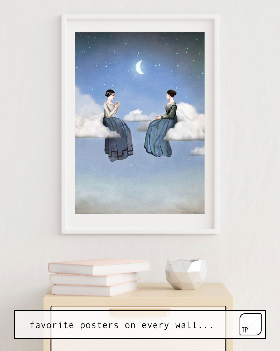 Poster | WIND, CLOUDS AND TEA by Christian Schloe