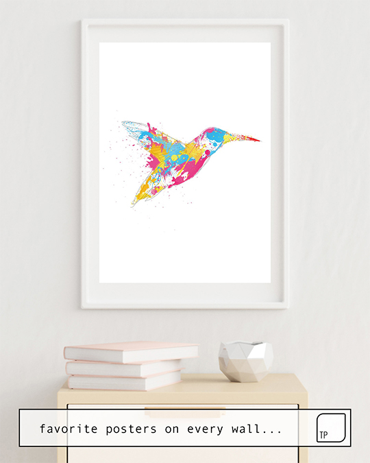 Poster | BIRD OF COLOUR von Robert Farkas