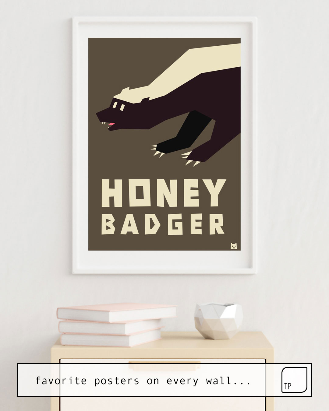 Poster | HONEY BADGER von Yetiland