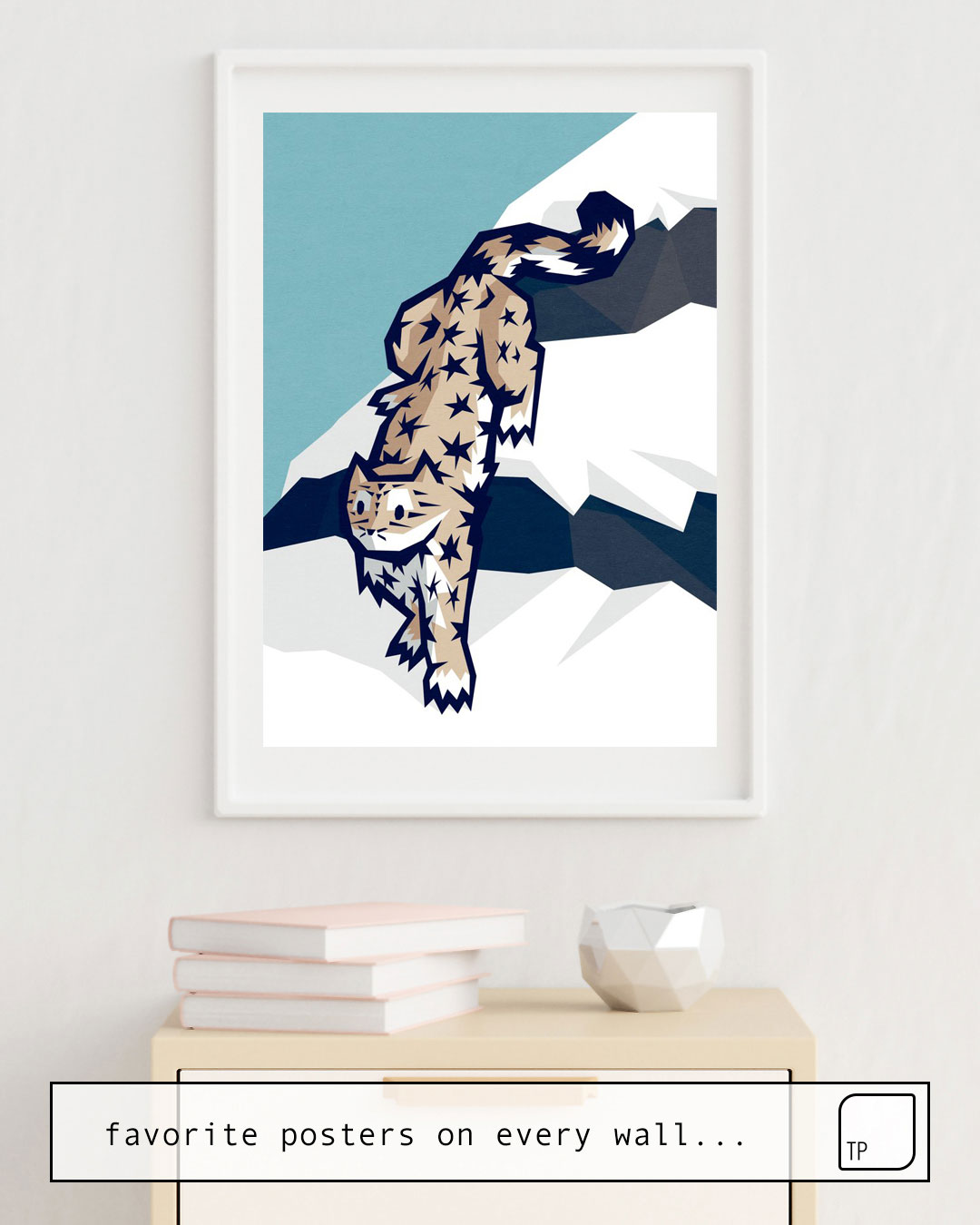 Poster | SNOW LEOPARD by Yetiland