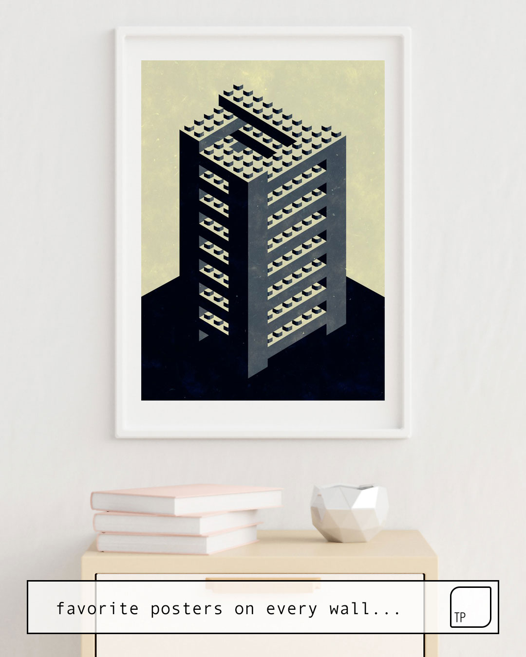 Poster | THE IMPOSSIBLE TOWER von Yetiland