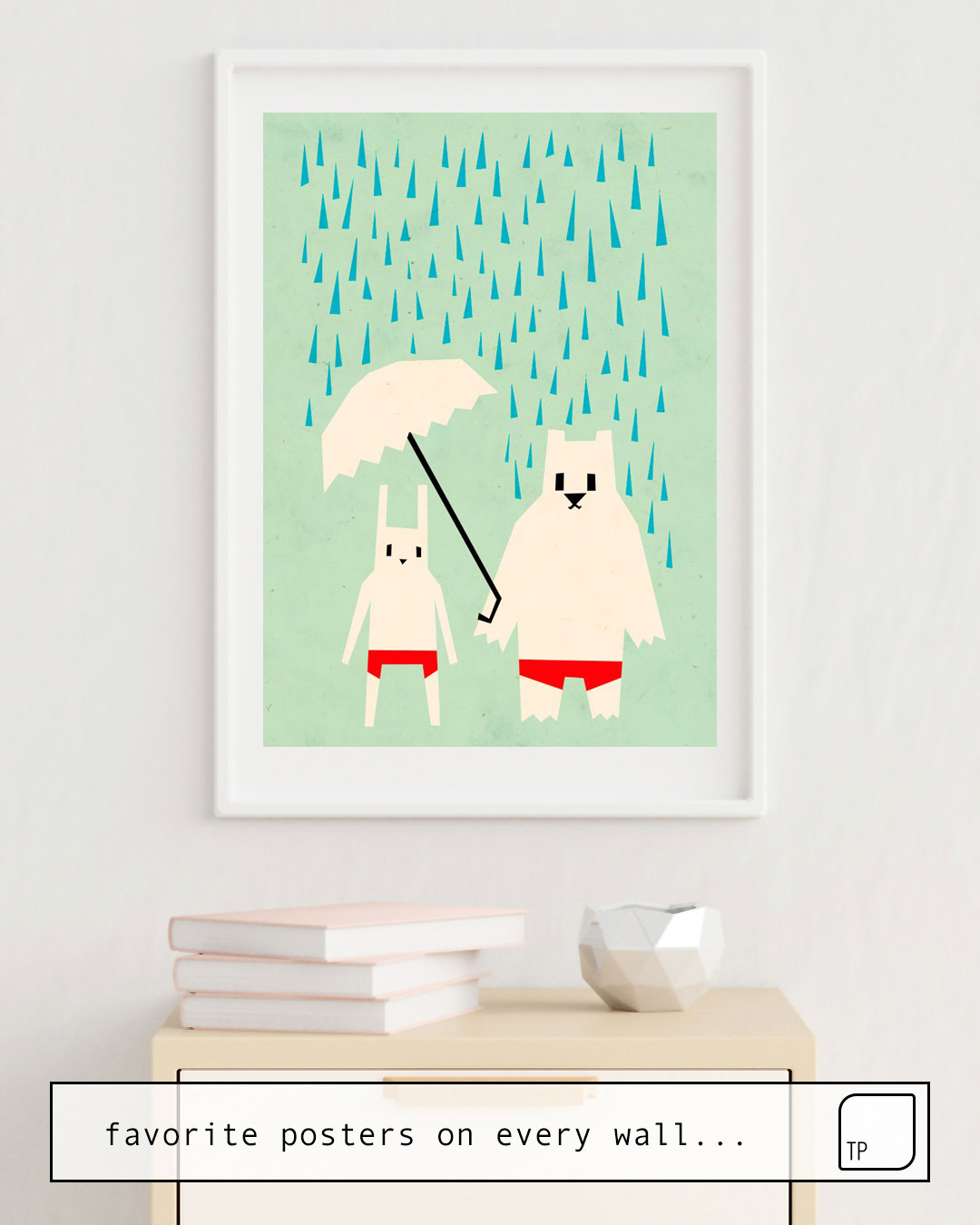 Poster | UNDER YOUR UMBRELLA by Yetiland