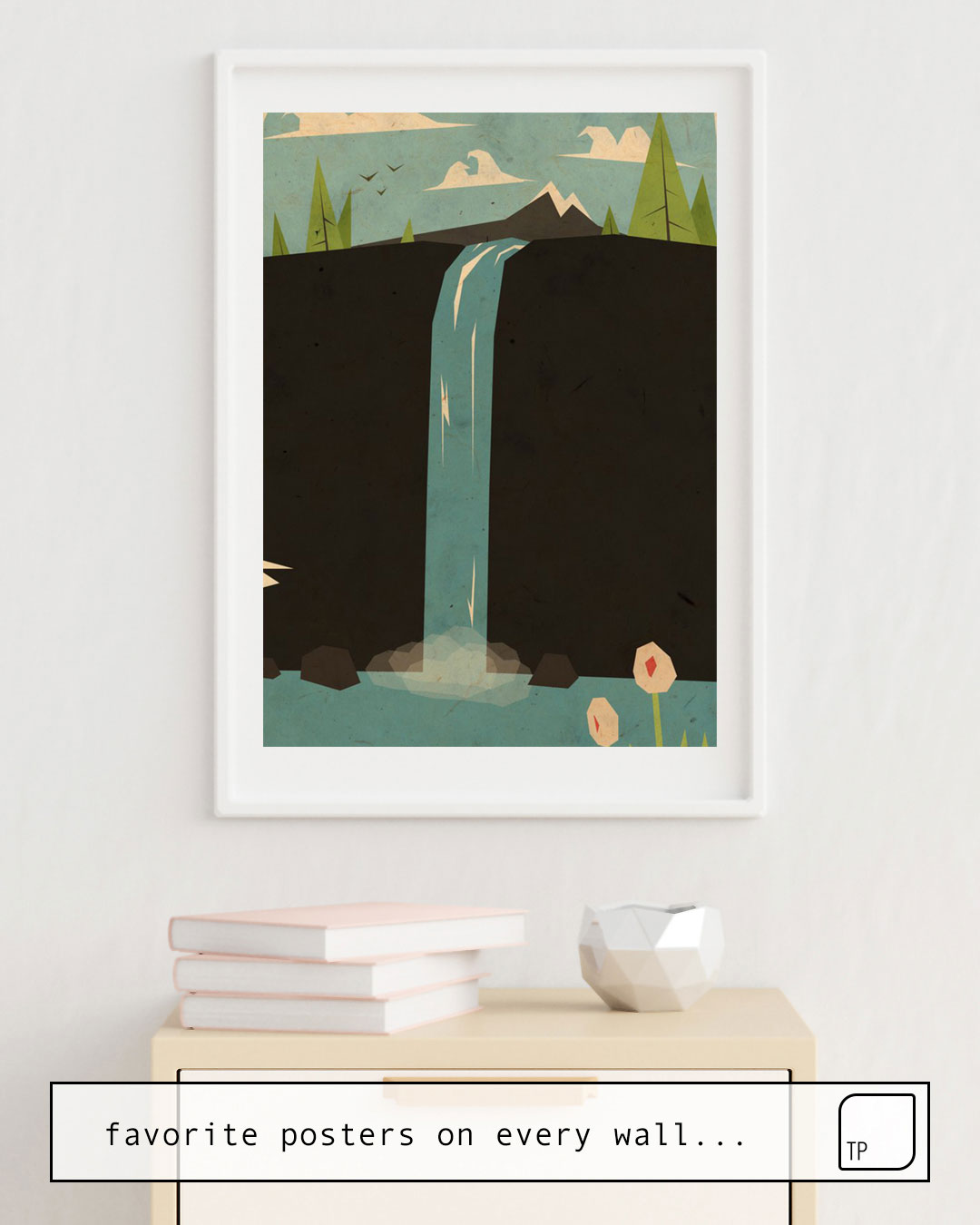 Poster | WATERFALL by Yetiland